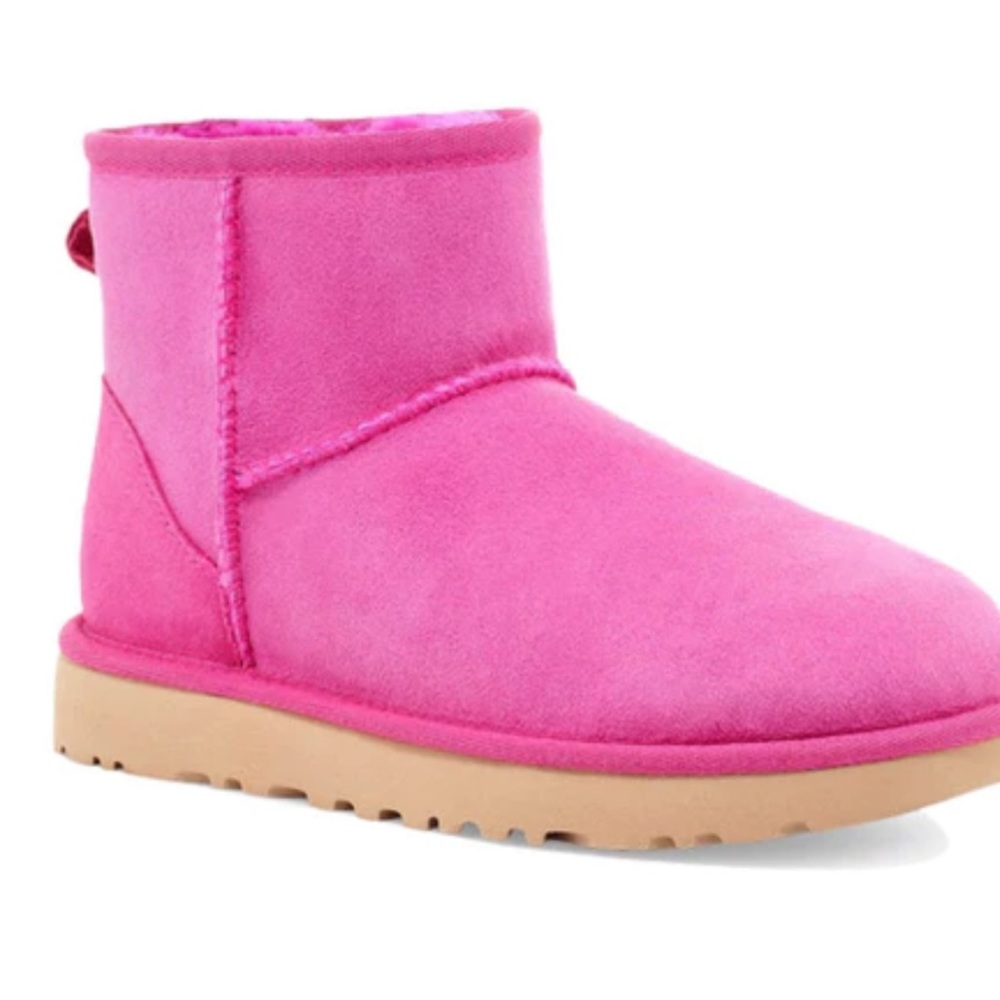 UGG classic mini II boot pink